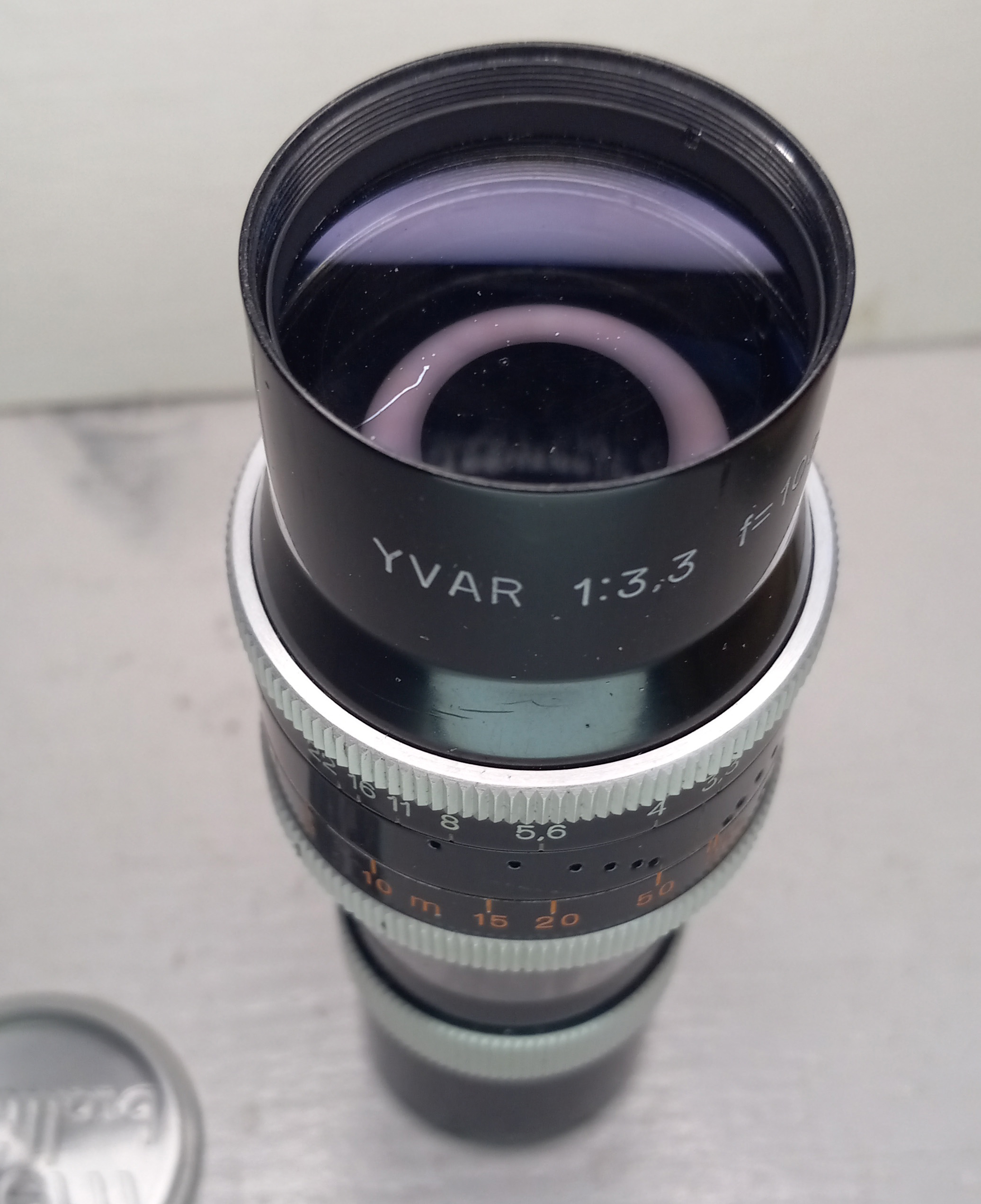 100mm f3.3 Yvar Lens